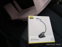 Baseus Led Desk Lamp Clip-On Night Light Reading Computer Keyboard illuminated Eye Protection