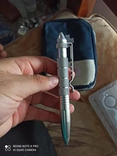 Herramienta de defensa Personal de alta calidad, bolígrafo táctico de autodefensa, multiusos, de aluminio, antideslizante, portátil, para exteriores, EDC