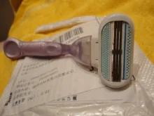 Cabezales de afeitado de 3 cuchillas para mujer, accesorios para el cuidado de la piel, afeitadora corporal, 4 Uds.