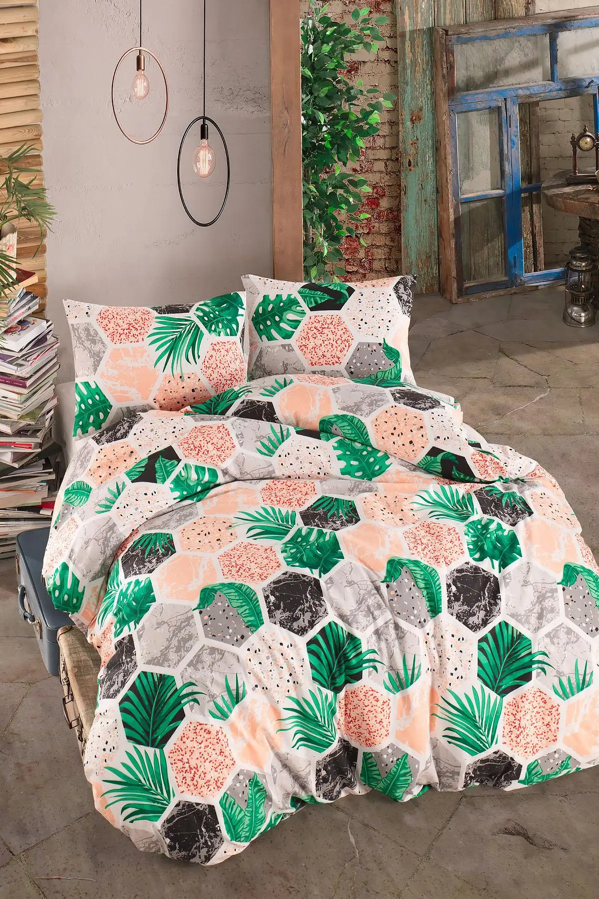 

Hawaiian Ranforce Tek Personality Duvet cover set