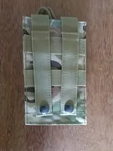 Funda táctica para walkie-talkie CQC 1000D, cinturón de cintura, bolsa para Radio Molle