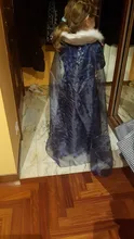 Vestido de princesa Elsa para niñas, vestidos de Cosplay, disfraces de nieve para niños, vestido de princesa, bata Infantil