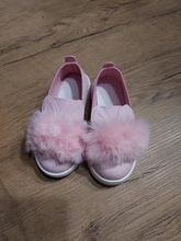 Children Shoes Sneakers Martin-Boots Pompom Non-Slip Toddler Girls Kids Fashion Brand