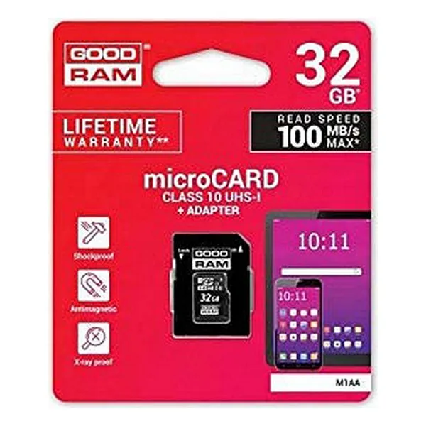 Карта Micro SD GoodRam M1AA черный