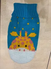 Cute Cartoon Small Dog Sweater Winter Warm Pet Clothes for Chihuahua Yorkies Pullovers