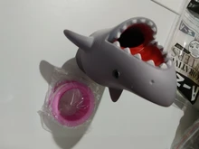 Extensor de grifo con forma de Animal para niños, utensilio para ahorrar agua, con dibujos animados, ayuda a lavarse las manos, juguetes de baño y cocina