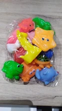 Bathing-Toy Float Soft-Rubber Mixed-Animals Sound-Squeaky Baby Squeeze Colorful for GYH