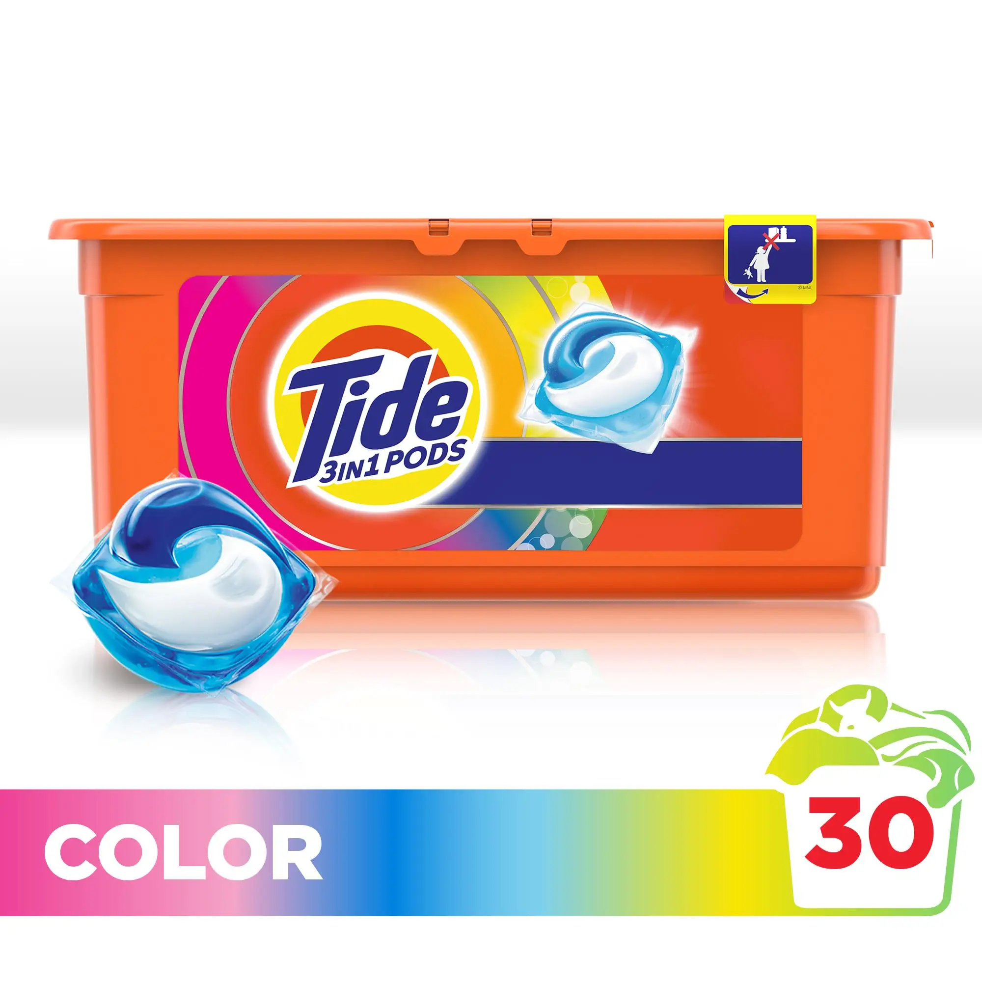 Капсулы для стирки Tide Color 30 шт