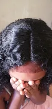 Pelucas de cabello humano malayo para mujeres negras, Bob corto de cabello humano rizado con cierre de encaje 4x4, prearrancado con pelo de bebé