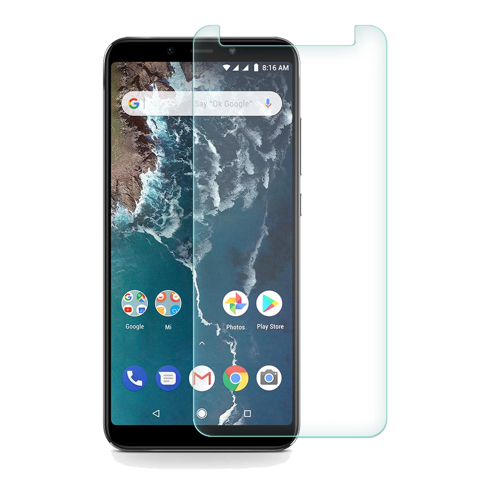 MY A2 Протектор экрана из закаленного стекла Xiaomi Mi A1/A2/A3/5X/8/9/9 T/LITE/PRO/BE - Цвет: MY A2