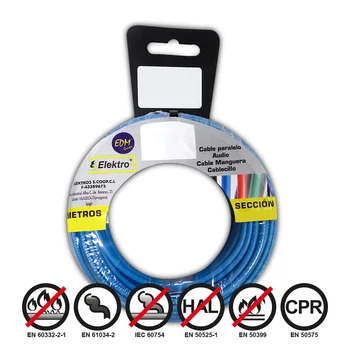 

REEL CABLECILLO BENDABLE 4MM. BLUE 50MTS. LIBRE-HALOGENOS