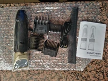 Cortadora de pelo eléctrica profesional para hombres máquina de cortar el pelo recargable por USB de poco ruido, cuchilla de cerámica, para niños