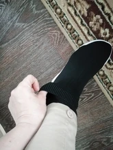 MWY-calcetines tobilleros transpirables para Mujer, zapatillas deportivas informales, zapatos de plataforma de cuña, suela suave