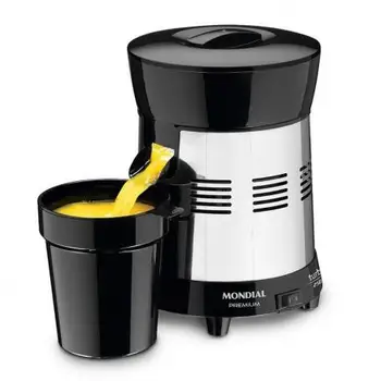 

JUICER MONDIAL E-10 JUICER TURBO-250W-PITCHER WITH FILTER 1L-CONTINUOUS ROTATION-DRIP-STOP SYSTEM-DETACHABLE