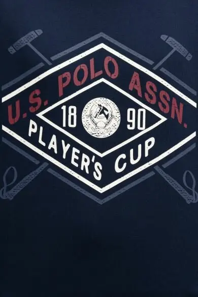 U.S. POLO ASSN. Обычный темно-синие свитшоты - Цвет: Тёмно-синий