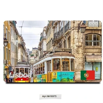 

LISBON Portugal souvenir gift fridge magnet