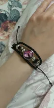 Accesorios de moda de Lobo y luna llena, 1 Uds., botón negro, pulsera de cuero, joyería, cabujones redondos de cúpula de cristal para regalo colgante