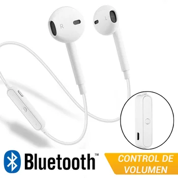 

Wireless earphones bluetooth 4.2 with call control waterproof with control playback, music and microphone