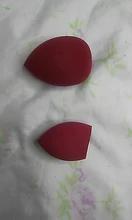 Puff cosmético en polvo para mujer, base de maquillaje esponja, belleza para maquillaje, herramientas y accesorios, forma de gota de agua, 1 ud.