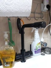 Grifo de cocina con doble Caño cromado, filtro de agua potable, purificador de latón, recipiente, fregadero, mezclador, agua caliente y fría, Torneira