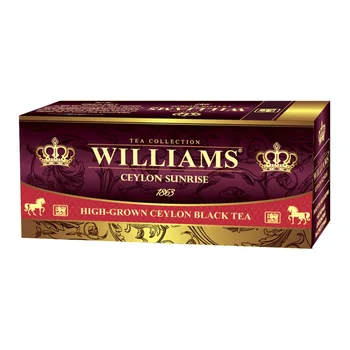 

Williams Tea "Ceylon Sunrise", Black, 25 bags