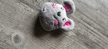 New Catnip Toy, Huggie the Gray Mouse, Fun Cat Toy with Real Catnip Inside