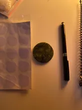 NATUHANA redondo Jade piedra pestañas postizas pegamento adhesivo Pallet Pad soporte 100 piezas de papel resistente al agua para herramientas de extensiones de pestañas