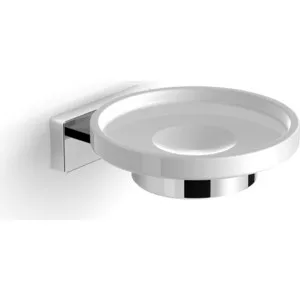 

Soap Dish langberger Alster ceramics (10915a) chrome