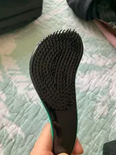 Bebé niños y mujeres desenredar el cabello cepillo peines salón suave Anti-estática cepillo enredo seco mojado de cerdas manejar enredos rizado