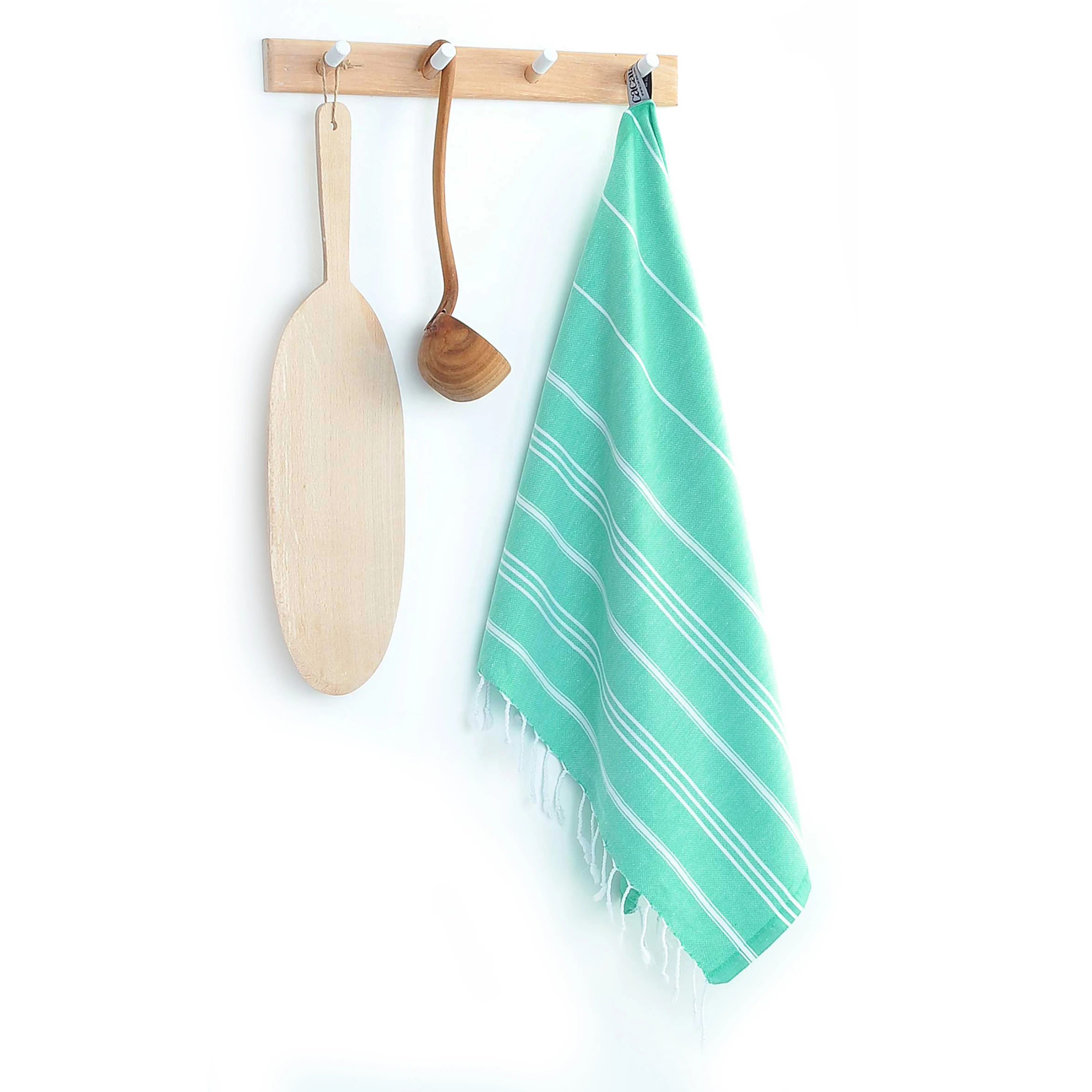 

CACALA Turkish Hand and Face Peskir Towels with Hanging Loop-Kitchen Bath Head Gym-%100 Cotton Softly 60x90Cm(23"x35") 110 Gr