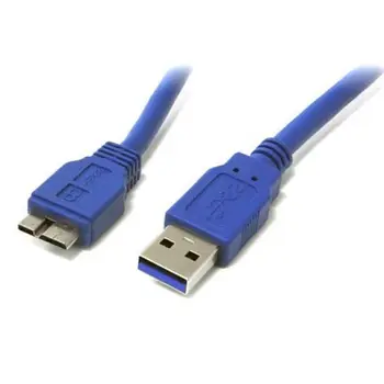 

USB 3.0 cable male to male/MIC B male 0,5 m FLAT