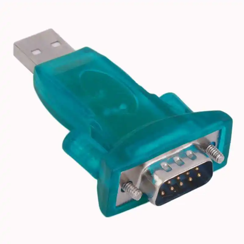 Портативный USB 2 0 Тип A к COM RS232 RS 232 Серийный DB9 9 контактный штекер адаптера для