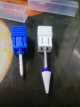 Brocas de cerámica para uñas, fresa eléctrica, pulidora para manicura, pulidor de uñas, accesorios de equipo de arte de uñas, 1 ud.