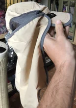 AONIJIE-Sombrero de pesca E4089 Unisex, gorra visera para exteriores, protección solar UPF 50 con cubierta de solapa de cuello y Oreja extraíble para senderismo