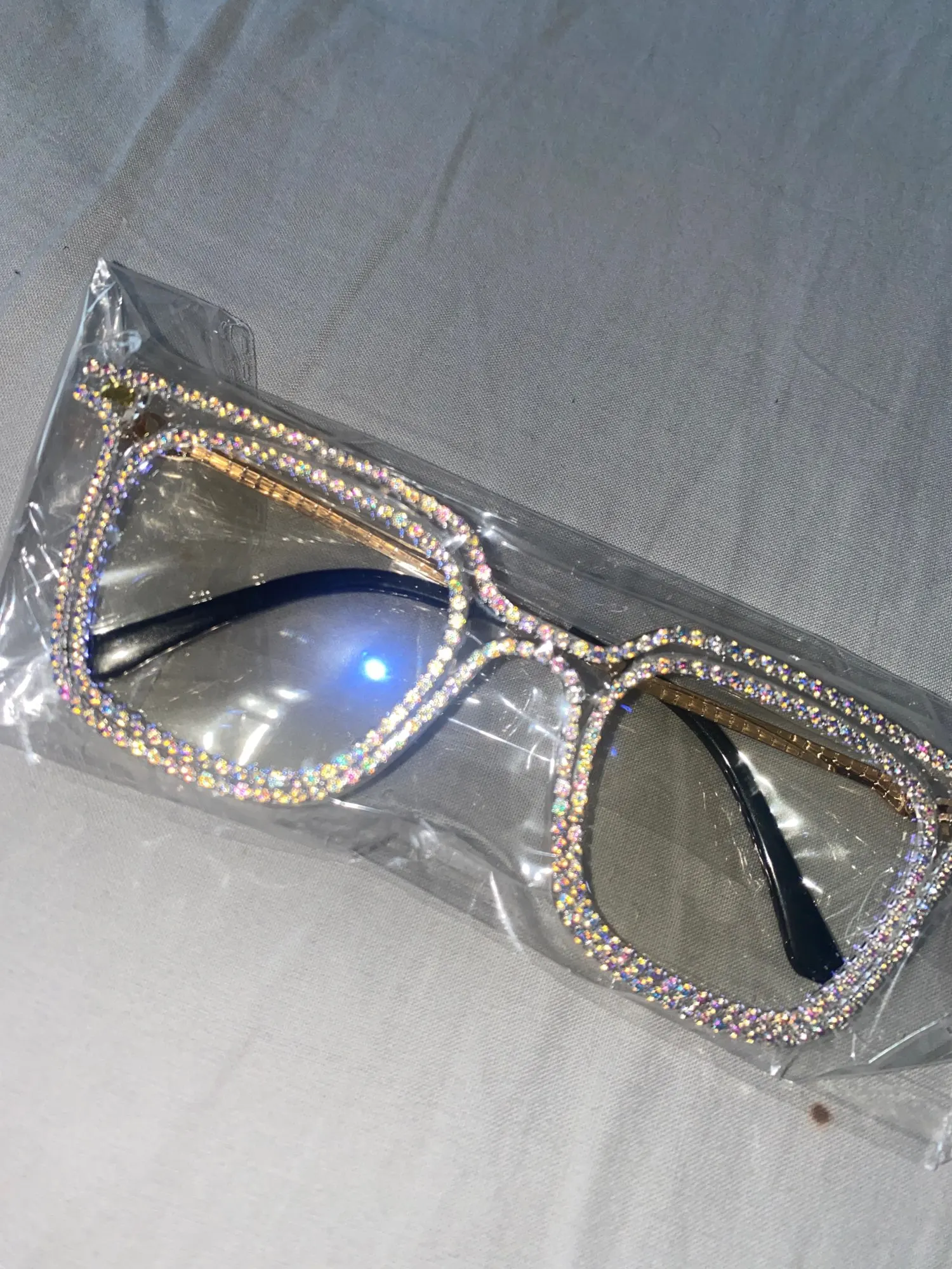 Flat Bling Eyeglasses photo review