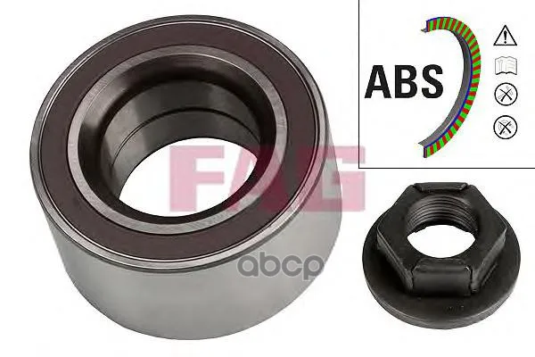Подшипник Ступичный Передн Ford: Mondeo 00-, Jaguar: X-Type 01- Fag арт. 713678410