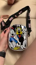 Child Bag Handbag Messenger-Bags One-Shoulder-Bag Anime Girls Mickey Mini Cartoon Bright
