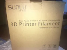 SUNLU-filamento de impresora 3D PLA Plus, 1,75mm, arcoíris, 1KG, carrete de seda, Material de impresión 3D