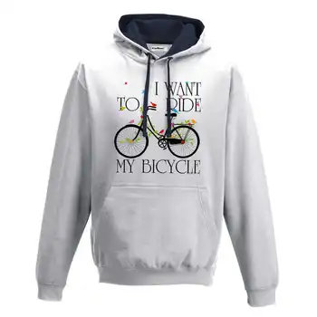 

Hood Sweatshirt Tumblr Bico Bicycle Cycling Spring Ride Bicycle Cycling S white-navy