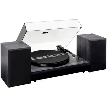 

Turntable LS-300 Bluetooth with two speakers 2x10 Watt RMS color NeroLenco131.18