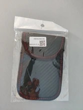 Bolsa de bloqueo de señal de llave de coche, bolso de Faraday, Fob, RFID