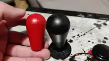Top-Ball Replacement Seimitsu Joystick SANWA Battop Stype American-Style LB-35-N 