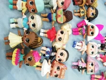 L O L Sorpresa elegir 1 pieza Original ropa de vestidos trajes para LOL 8cm gran hermana muñecas unicornio vestido de los niños muñeca de juguete para regalo