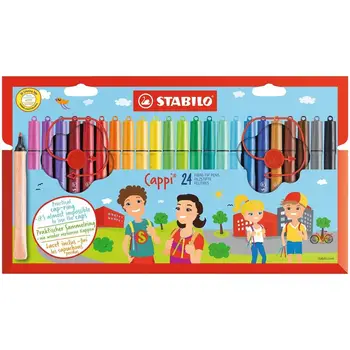 

24 box case markers in colors AssortitiSTABILO10.18