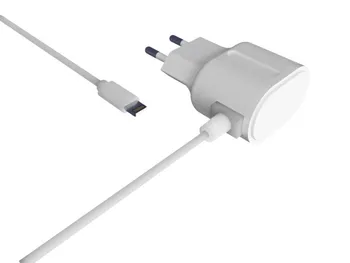 

Wall Charger + MFI Certified Lightning Cable Contact White