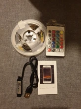 Bluetooth RGB Adapter Light Ribbon Tape-Controller Led-Lamp-Tape Usb-Led-Strip Desktop