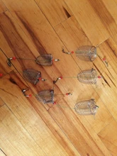 Stainless-Steel Cage Cage-Basket-Feeder Lure Bait Fishing-Accessories Small Holderfishing