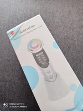 AmazeFan7in1RF y EMS-electroporación de mesoterapia, rejuvenecimiento de la piel facial, eliminación de arrugas, radiofrecuencia