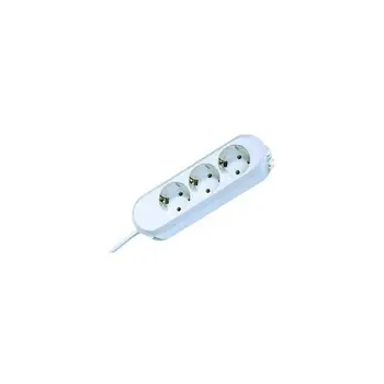 

Bachmann 3x Schuko H05VV-F 3G 1.50mm ² 16A/3680W 3m extension cords and multiple 3 socket (e) AC White