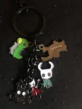 LLavero de caballero hueco con dibujos animados, llavero de Metal, colgante de pulpo, bolsa de coche, llavero, cadena de cuerda, collar